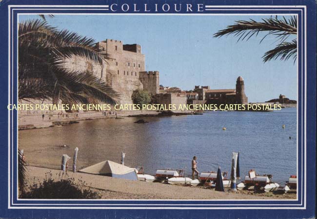 Cartes postales anciennes > CARTES POSTALES > carte postale ancienne > cartes-postales-ancienne.com Occitanie Pyrenees orientales Collioure