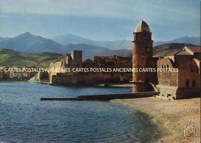 Cartes postales anciennes > CARTES POSTALES > carte postale ancienne > cartes-postales-ancienne.com Occitanie Pyrenees orientales Collioure