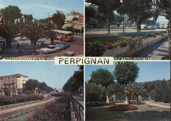 Cartes postales anciennes > CARTES POSTALES > carte postale ancienne > cartes-postales-ancienne.com Occitanie Pyrenees orientales Perpignan