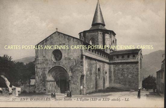 Cartes postales anciennes > CARTES POSTALES > carte postale ancienne > cartes-postales-ancienne.com Occitanie Pyrenees orientales Saint Savin