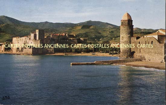 Cartes postales anciennes > CARTES POSTALES > carte postale ancienne > cartes-postales-ancienne.com Occitanie Pyrenees orientales Collioure