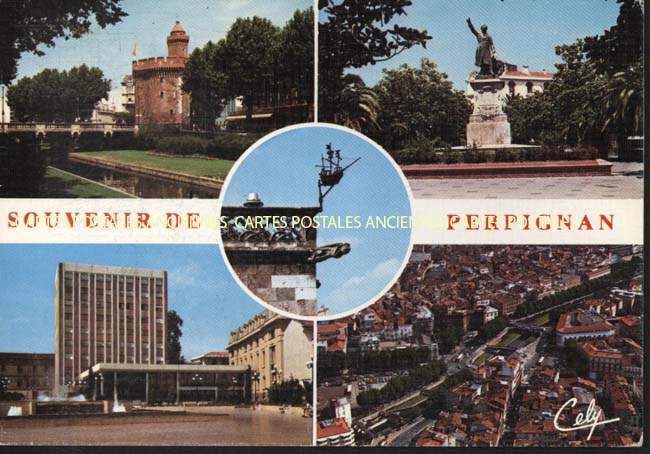 Cartes postales anciennes > CARTES POSTALES > carte postale ancienne > cartes-postales-ancienne.com Occitanie Pyrenees orientales Perpignan