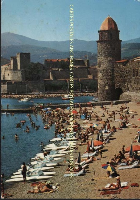 Cartes postales anciennes > CARTES POSTALES > carte postale ancienne > cartes-postales-ancienne.com Occitanie Pyrenees orientales Collioure