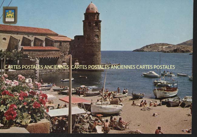 Cartes postales anciennes > CARTES POSTALES > carte postale ancienne > cartes-postales-ancienne.com Occitanie Pyrenees orientales Collioure