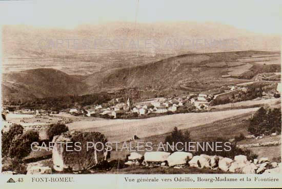 Cartes postales anciennes > CARTES POSTALES > carte postale ancienne > cartes-postales-ancienne.com Occitanie Pyrenees orientales Font Romeu Odeillo Via