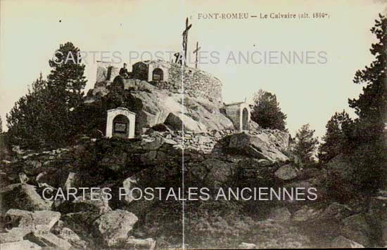 Cartes postales anciennes > CARTES POSTALES > carte postale ancienne > cartes-postales-ancienne.com Occitanie Pyrenees orientales Font Romeu Odeillo Via