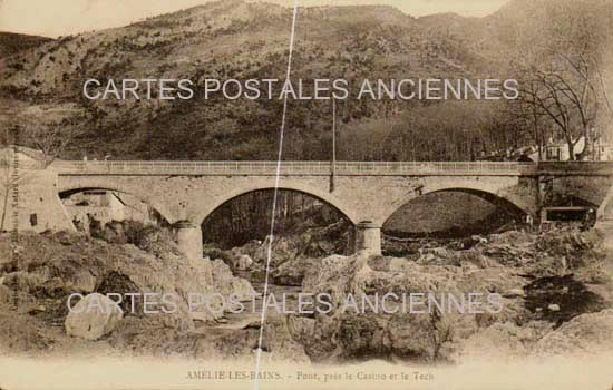 Cartes postales anciennes > CARTES POSTALES > carte postale ancienne > cartes-postales-ancienne.com Occitanie Pyrenees orientales Amelie Les Bains Palalda