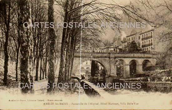 Cartes postales anciennes > CARTES POSTALES > carte postale ancienne > cartes-postales-ancienne.com Occitanie Pyrenees orientales Amelie Les Bains Palalda