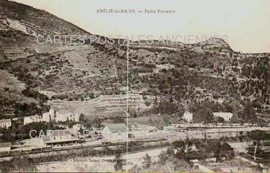 Cartes postales anciennes > CARTES POSTALES > carte postale ancienne > cartes-postales-ancienne.com Occitanie Pyrenees orientales Amelie Les Bains Palalda