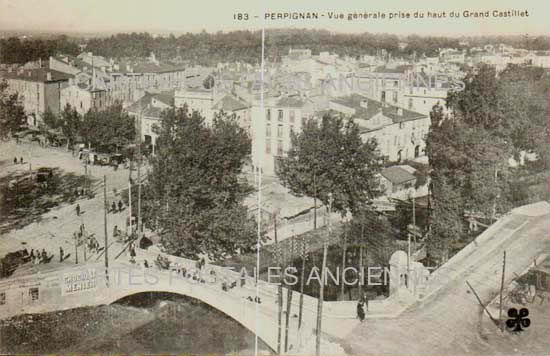 Cartes postales anciennes > CARTES POSTALES > carte postale ancienne > cartes-postales-ancienne.com Occitanie Pyrenees orientales Perpignan