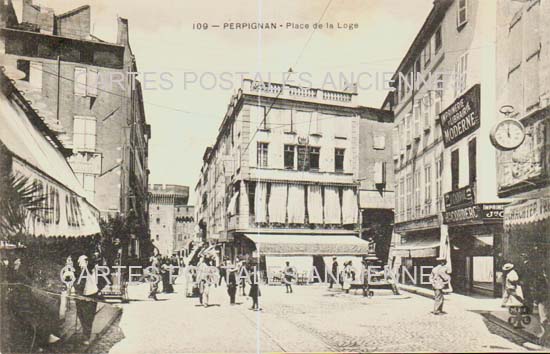 Cartes postales anciennes > CARTES POSTALES > carte postale ancienne > cartes-postales-ancienne.com Occitanie Pyrenees orientales Perpignan