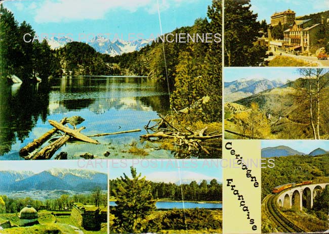 Cartes postales anciennes > CARTES POSTALES > carte postale ancienne > cartes-postales-ancienne.com Occitanie Pyrenees orientales Font Romeu Odeillo Via