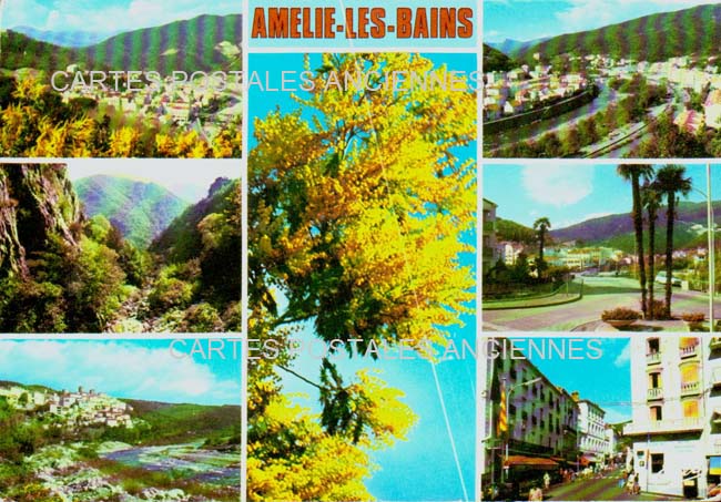 Cartes postales anciennes > CARTES POSTALES > carte postale ancienne > cartes-postales-ancienne.com Occitanie Pyrenees orientales Amelie Les Bains Palalda