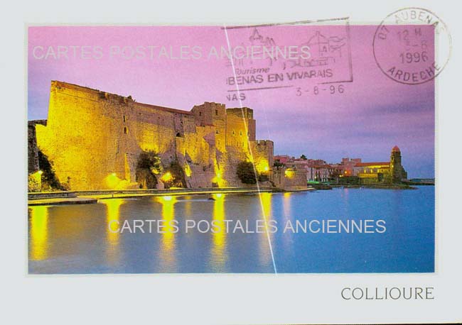 Cartes postales anciennes > CARTES POSTALES > carte postale ancienne > cartes-postales-ancienne.com Occitanie Pyrenees orientales Collioure