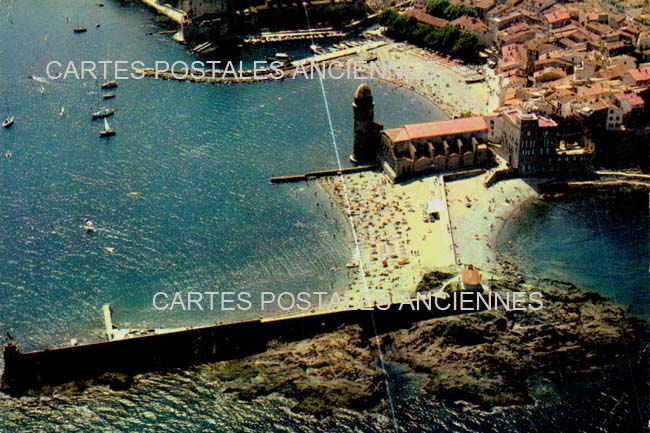 Cartes postales anciennes > CARTES POSTALES > carte postale ancienne > cartes-postales-ancienne.com Occitanie Pyrenees orientales Collioure