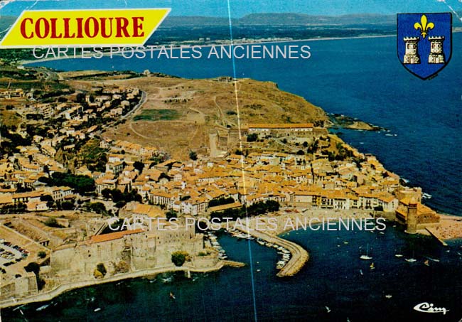 Cartes postales anciennes > CARTES POSTALES > carte postale ancienne > cartes-postales-ancienne.com Occitanie Pyrenees orientales Collioure