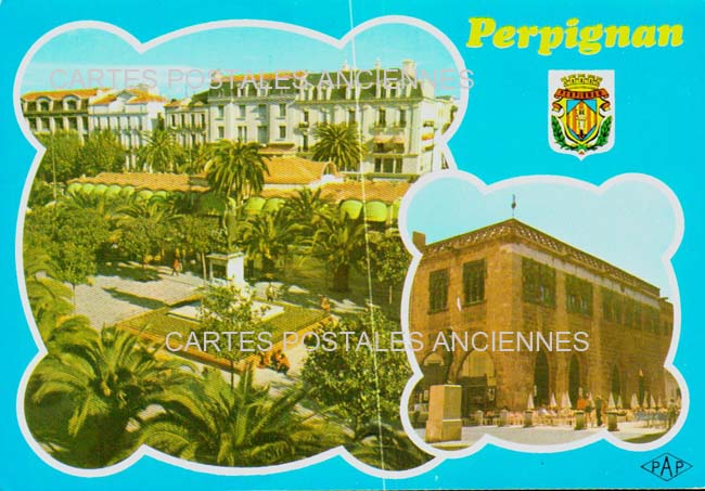 Cartes postales anciennes > CARTES POSTALES > carte postale ancienne > cartes-postales-ancienne.com Occitanie Pyrenees orientales Perpignan