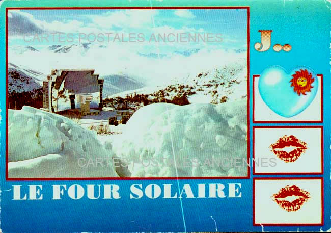 Cartes postales anciennes > CARTES POSTALES > carte postale ancienne > cartes-postales-ancienne.com Occitanie Pyrenees orientales Font Romeu Odeillo Via