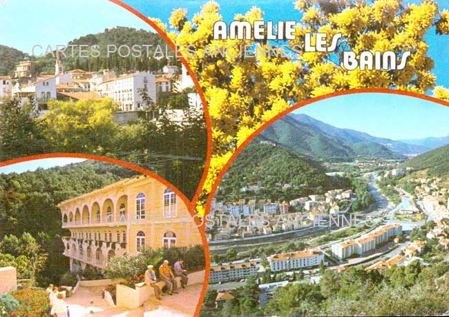 Cartes postales anciennes > CARTES POSTALES > carte postale ancienne > cartes-postales-ancienne.com Occitanie Pyrenees orientales Amelie Les Bains Palalda