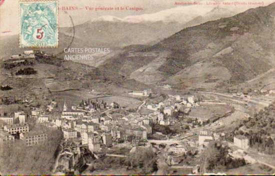 Cartes postales anciennes > CARTES POSTALES > carte postale ancienne > cartes-postales-ancienne.com Occitanie Pyrenees orientales Amelie Les Bains Palalda