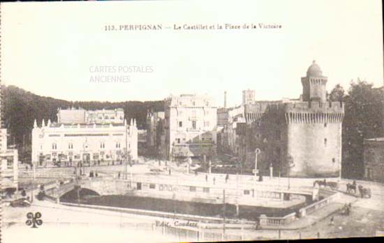 Cartes postales anciennes > CARTES POSTALES > carte postale ancienne > cartes-postales-ancienne.com Occitanie Pyrenees orientales Perpignan