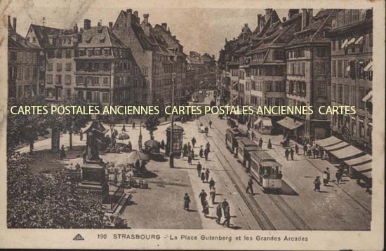 Cartes postales anciennes > CARTES POSTALES > carte postale ancienne > cartes-postales-ancienne.com Bas rhin 67 Strasbourg