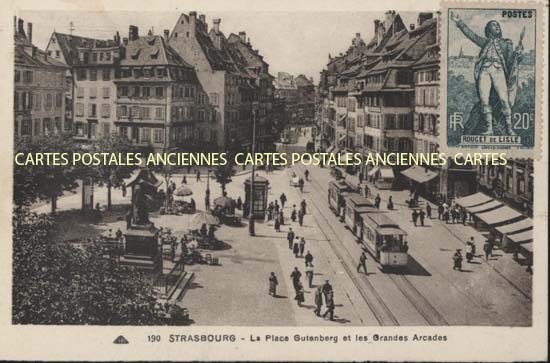 Cartes postales anciennes > CARTES POSTALES > carte postale ancienne > cartes-postales-ancienne.com Bas rhin 67 Strasbourg