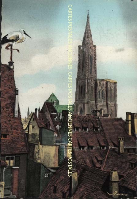 Cartes postales anciennes > CARTES POSTALES > carte postale ancienne > cartes-postales-ancienne.com Grand est Bas rhin Strasbourg