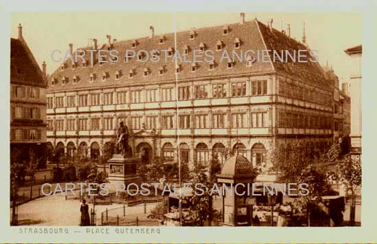 Cartes postales anciennes > CARTES POSTALES > carte postale ancienne > cartes-postales-ancienne.com Bas rhin 67 Strasbourg