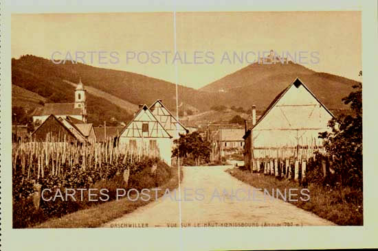 Cartes postales anciennes > CARTES POSTALES > carte postale ancienne > cartes-postales-ancienne.com Bas rhin 67 Orschwiller