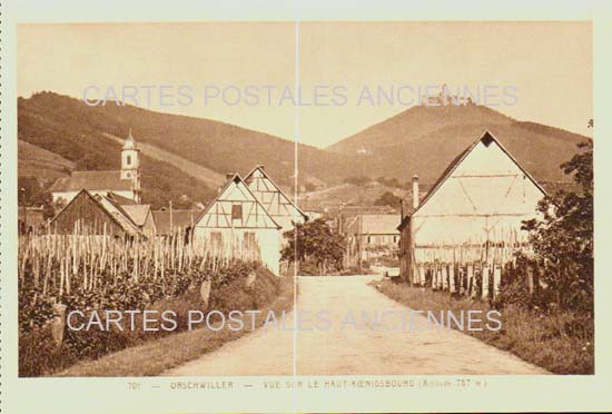 Cartes postales anciennes > CARTES POSTALES > carte postale ancienne > cartes-postales-ancienne.com Bas rhin 67 Orschwiller