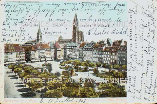 Cartes postales anciennes > CARTES POSTALES > carte postale ancienne > cartes-postales-ancienne.com Bas rhin 67 Strasbourg