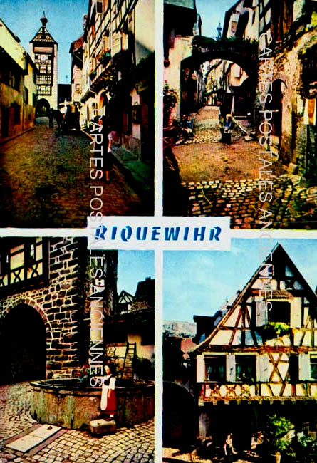 Cartes postales anciennes > CARTES POSTALES > carte postale ancienne > cartes-postales-ancienne.com Haut rhin 68 Riquewihr