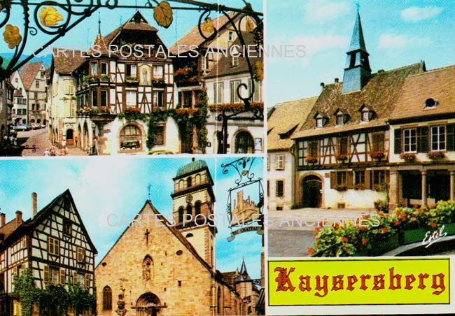 Cartes postales anciennes > CARTES POSTALES > carte postale ancienne > cartes-postales-ancienne.com Haut rhin 68 Kaysersberg