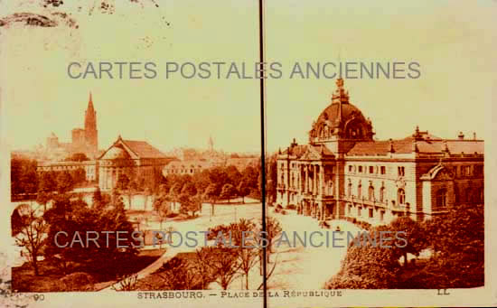 Cartes postales anciennes > CARTES POSTALES > carte postale ancienne > cartes-postales-ancienne.com Bas rhin 67 Strasbourg