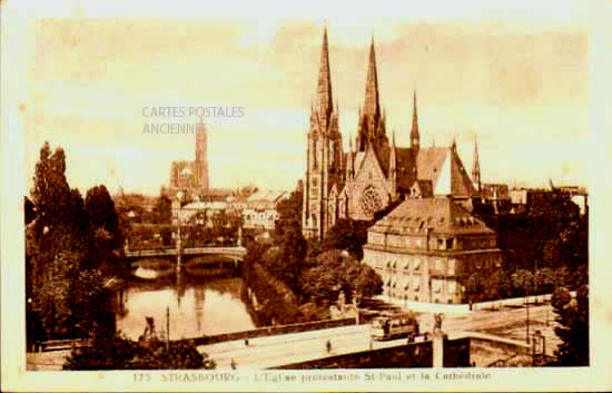 Cartes postales anciennes > CARTES POSTALES > carte postale ancienne > cartes-postales-ancienne.com Grand est Bas rhin Strasbourg