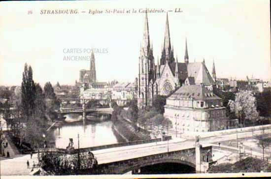 Cartes postales anciennes > CARTES POSTALES > carte postale ancienne > cartes-postales-ancienne.com Grand est Bas rhin Strasbourg