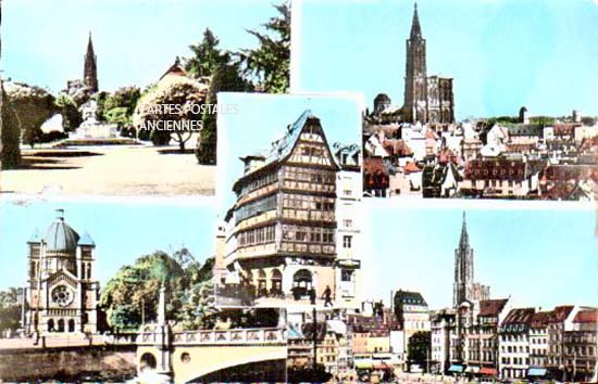 Cartes postales anciennes > CARTES POSTALES > carte postale ancienne > cartes-postales-ancienne.com Grand est Bas rhin Strasbourg