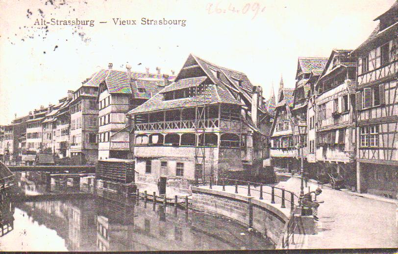 Cartes postales anciennes > CARTES POSTALES > carte postale ancienne > cartes-postales-ancienne.com Grand est Bas rhin Strasbourg