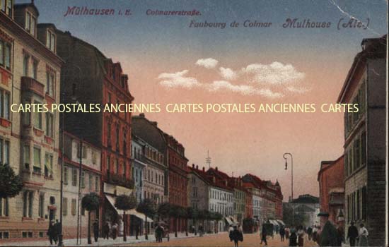 Cartes postales anciennes > CARTES POSTALES > carte postale ancienne > cartes-postales-ancienne.com Bas rhin 67 Mulhausen