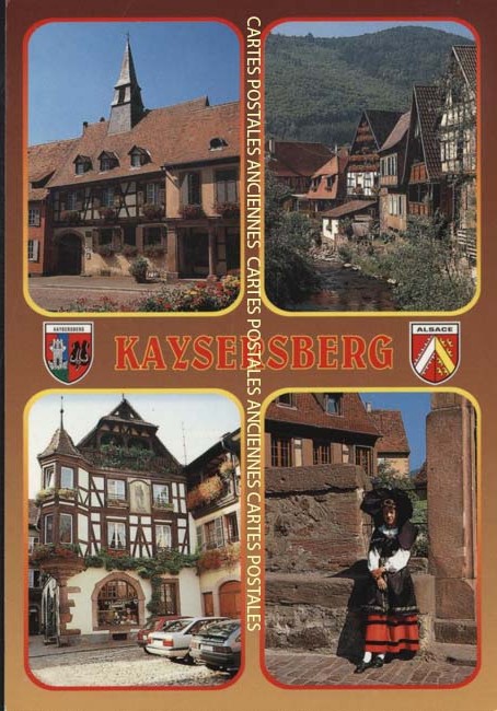 Cartes postales anciennes > CARTES POSTALES > carte postale ancienne > cartes-postales-ancienne.com Grand est Haut rhin Kaysersberg