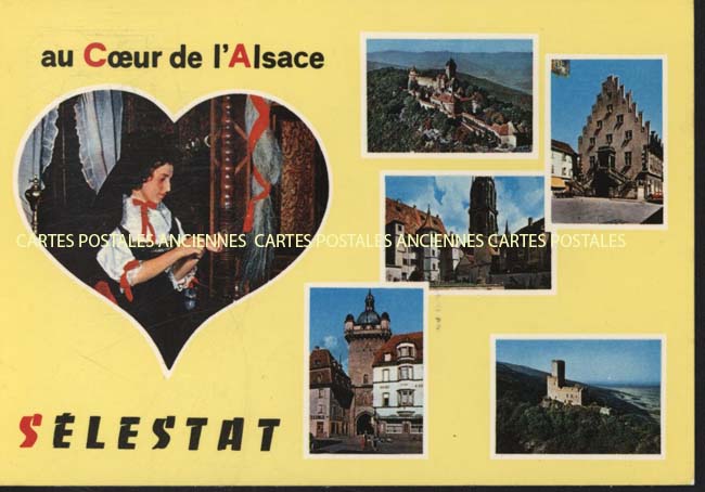 Cartes postales anciennes > CARTES POSTALES > carte postale ancienne > cartes-postales-ancienne.com Bas rhin 67 Selestat