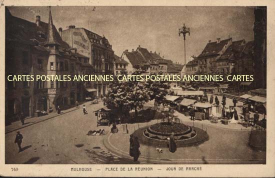 Cartes postales anciennes > CARTES POSTALES > carte postale ancienne > cartes-postales-ancienne.com Haut rhin 68 Mulhouse