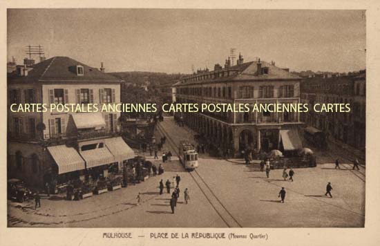 Cartes postales anciennes > CARTES POSTALES > carte postale ancienne > cartes-postales-ancienne.com Haut rhin 68 Mulhouse