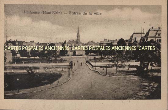 Cartes postales anciennes > CARTES POSTALES > carte postale ancienne > cartes-postales-ancienne.com Haut rhin 68 Mulhouse