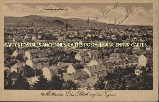 Cartes postales anciennes > CARTES POSTALES > carte postale ancienne > cartes-postales-ancienne.com Haut rhin 68 Mulhouse