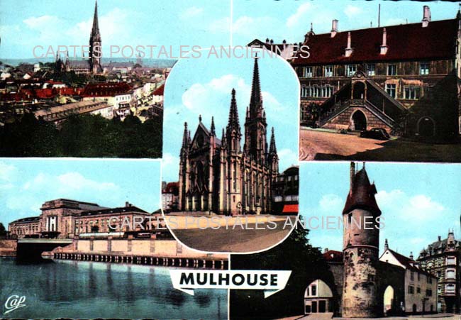 Cartes postales anciennes > CARTES POSTALES > carte postale ancienne > cartes-postales-ancienne.com Haut rhin 68 Mulhouse