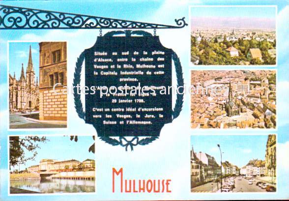 Cartes postales anciennes > CARTES POSTALES > carte postale ancienne > cartes-postales-ancienne.com Grand est Mulhouse