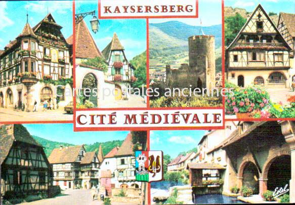 Cartes postales anciennes > CARTES POSTALES > carte postale ancienne > cartes-postales-ancienne.com Grand est Kaysersberg