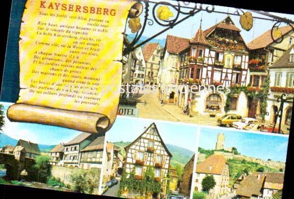 Cartes postales anciennes > CARTES POSTALES > carte postale ancienne > cartes-postales-ancienne.com Grand est Kaysersberg